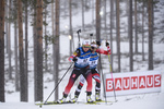 13.03.2020, xkvx, Biathlon IBU Weltcup Kontiolathi, Sprint Damen, v.l. Tiril Eckhoff (Norway) in aktion / in action competes