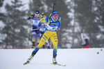 13.03.2020, xkvx, Biathlon IBU Weltcup Kontiolathi, Sprint Damen, v.l. Linn Persson (Sweden) in aktion / in action competes