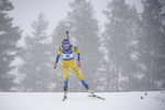13.03.2020, xkvx, Biathlon IBU Weltcup Kontiolathi, Sprint Damen, v.l. Hanna Oeberg (Sweden) in aktion / in action competes
