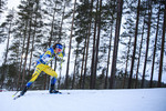 13.03.2020, xkvx, Biathlon IBU Weltcup Kontiolathi, Sprint Damen, v.l. Johanna Skottheim (Sweden) in aktion / in action competes