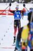 14.03.2020, xkvx, Biathlon IBU Weltcup Kontiolathi, Verfolgung Herren, v.l. Johannes Thingnes Boe (Norway) im Ziel / in the finish