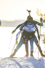 14.03.2020, xkvx, Biathlon IBU Weltcup Kontiolathi, Verfolgung Damen, v.l. Julia Simon (France) in aktion / in action competes