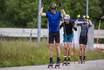 03.07.2020, xkvx, Biathlon Training Oberhof, v.l. Janik Loew  / 