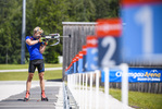 10.07.2020, xkvx, Biathlon Training Ruhpolding, v.l. Raphael Lankes  