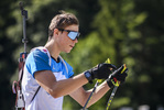 14.07.2020, xkvx, Biathlon Training Ruhpolding, v.l. Linus Maier  