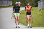 14.07.2020, xkvx, Biathlon Training Ruhpolding, v.l. Isabel Neugebauer, Johanna Puff  