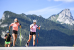 14.07.2020, xkvx, Biathlon Training Ruhpolding, v.l. Lena Hartl, Marlene Fichtner  