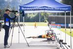 05.08.2020, xkvx, Biathlon Training Ruhpolding, v.l. Schiesstrainer Engelbert Sklorz, Tim Grotian  