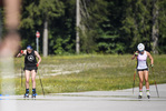07.08.2020, xkvx, Biathlon Training Ruhpolding, v.l. Vanessa Voigt, Stefanie Scherer  