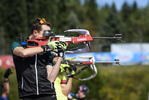 03.09.2020, xkvx, Biathlon Deutsche Meisterschaften Altenberg, Training Herren, v.l. Lucas Lechner (Germany)  / 
