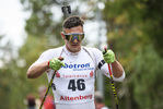 04.09.2020, xkvx, Biathlon Deutsche Meisterschaften Altenberg, Einzel Herren, v.l. Hendrik Rudolph (Germany)  / 
