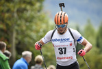 04.09.2020, xkvx, Biathlon Deutsche Meisterschaften Altenberg, Einzel Herren, v.l. Andrejs Rastorgujevs (Latvia)  / 
