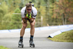 04.09.2020, xkvx, Biathlon Deutsche Meisterschaften Altenberg, Einzel Herren, v.l. Florian Hollandt (Germany)  / 