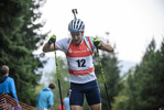 05.09.2020, xkvx, Biathlon Deutsche Meisterschaften Altenberg, Sprint Herren, v.l. David Zobel (Germany)  / 