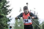 05.09.2020, xkvx, Biathlon Deutsche Meisterschaften Altenberg, Sprint Herren, v.l. Florian Arsan (Germany)  / 
