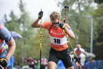05.09.2020, xkvx, Biathlon Deutsche Meisterschaften Altenberg, Sprint Herren, v.l. Dominic Schmuck (Germany)  / 