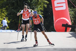 06.09.2020, xkvx, Biathlon Deutsche Meisterschaften Altenberg, Verfolgung Herren, v.l. Benjamin Weger (Switzerland)  / 