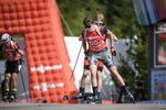 06.09.2020, xkvx, Biathlon Deutsche Meisterschaften Altenberg, Verfolgung Herren, v.l. Johan Werner (Germany)  / 