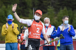 06.09.2020, xkvx, Biathlon Deutsche Meisterschaften Altenberg, Verfolgung Herren, v.l. Benedikt Doll (Germany)  / 