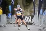 27.09.2020, xkvx, City Biathlon Wiesbaden 2020, v.l. Mari Eder (Finland) in aktion / in action competes