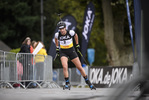 27.09.2020, xkvx, City Biathlon Wiesbaden 2020, v.l. Julia Simon (France) in aktion / in action competes