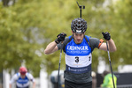 27.09.2020, xkvx, City Biathlon Wiesbaden 2020, v.l. Tarjei Boe (Norway) in aktion / in action competes