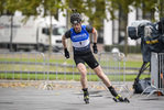 27.09.2020, xkvx, City Biathlon Wiesbaden 2020, v.l. Johannes Thingnes Boe (Norway) in aktion / in action competes