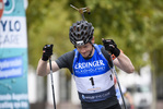 27.09.2020, xkvx, City Biathlon Wiesbaden 2020, v.l. Johannes Thingnes Boe (Norway) in aktion / in action competes