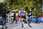 27.09.2020, xkvx, City Biathlon Wiesbaden 2020, v.l. Lucas Fratzscher (Germany) in aktion / in action competes