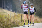 09.10.2020, xkvx, Biathlon, Deutschlandpokal Notschrei, Berglauf - weiblich, v.l. Annika Stichling