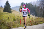 09.10.2020, xkvx, Biathlon, Deutschlandpokal Notschrei, Berglauf - weiblich, v.l. Emily Schumann