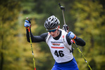 10.10.2020, xkvx, Biathlon, Deutschlandpokal Notschrei, Sprint - maennlich, v.l. Andreas Hobmaier
