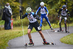 10.10.2020, xkvx, Biathlon, Deutschlandpokal Notschrei, Sprint - maennlich, v.l. Gabriel Wolpert