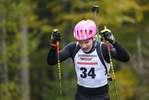 10.10.2020, xkvx, Biathlon, Deutschlandpokal Notschrei, Sprint - maennlich, v.l. Albert Engelmann
