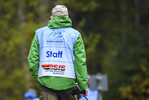 10.10.2020, xkvx, Biathlon, Deutschlandpokal Notschrei, Sprint - maennlich, v.l. Staff / Helfer