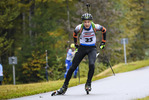 10.10.2020, xkvx, Biathlon, Deutschlandpokal Notschrei, Sprint - maennlich, v.l. Erik Roller