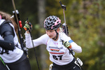 10.10.2020, xkvx, Biathlon, Deutschlandpokal Notschrei, Sprint - weiblich, v.l. Lea Zimmermann
