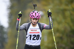 10.10.2020, xkvx, Biathlon, Deutschlandpokal Notschrei, Sprint - weiblich, v.l. Emily Schumann