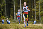 11.10.2020, xkvx, Biathlon, Deutschlandpokal Notschrei, Crosslauf - maennlich, v.l. Fabian Kaskel