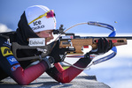 13.10.2020, xkvx, Biathlon Training - Passo di Lavaze, v.l. Ida Lien (Norway)  