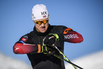 13.10.2020, xkvx, Biathlon Training - Passo di Lavaze, v.l. Vetle Sjastad Christiansen (Norway)  