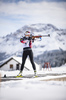 16.10.2020, xkvx, Biathlon Training - Passo di Lavaze, v.l. Ida Lien (Norway)  