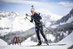 16.10.2020, xkvx, Biathlon Training - Passo di Lavaze, v.l. Tiril Kampenhaug Eckhoff (Norway)  