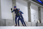 21.10.2020, xkvx, Biathlon Training Oberhof - Skihalle, v.l. Lisa Vittozzi (Italy)