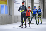 26.10.2020, xkvx, Wintersport - Biathlon Training Oberhof - Skihalle, v.l. Elias Asal (Germany) und Fabian Dietrich (Germany)
