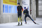 26.10.2020, xkvx, Wintersport - Biathlon Training Oberhof - Skihalle, v.l. Fabian Kaskel (Germany) und Dorian Endler (Germany)