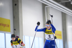 27.10.2020, xkvx, Biathlon NK2 Testwettkampf Oberhof - Skihalle, v.l. Hannah Schlickum (Germany)