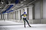 27.10.2020, xkvx, Biathlon NK2 Testwettkampf Oberhof - Skihalle, v.l. Domenic Endler (Germany)