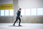 27.10.2020, xkvx, Wintersport - Biathlon Training Oberhof - Skihalle, v.l. Sophie Chauveau (France)