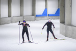 27.10.2020, xkvx, Wintersport - Biathlon Training Oberhof - Skihalle, v.l. Helene-Theresa Hendel (Germany) und Natalie Keller (Germany)